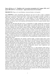 Allegato “ alla deliberazione del C