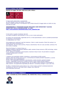 Newsletter n°20/2006 - Club del Marketing e della Comunicazione