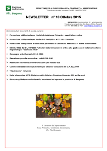 10 Newsletter Ottobre 2015