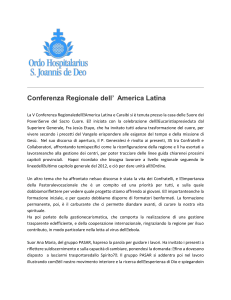 Conferenza Regionale dell`America Latina