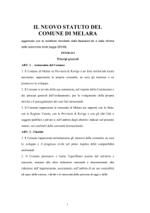 file  - Comune di Melara