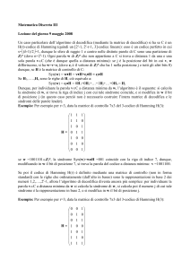 09/05/2008 - Matematica e Informatica