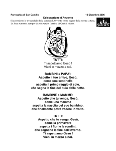 NOVENA DI NATALE PER I BAMBINI