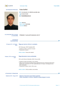 Curriculum Vitae - Confcommercio Milano
