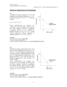 Soluzioni degli Esercizi di Riepilogo