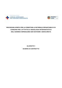 Allegato 5 Schema Contratto - Azienda Ospedaliera San Giovanni