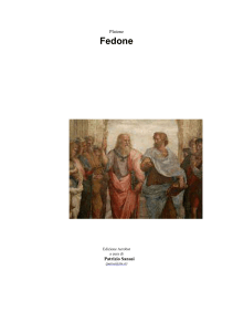 Platone Fedone Edizione Acrobat a cura di Patrizio Sanasi (patsa