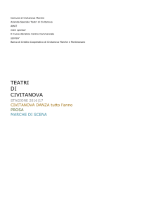 Comune di Civitanova Marche Azienda Speciale Teatri di