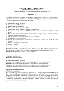 consiglio14 20-12-05 - UniFI - Università degli Studi di Firenze