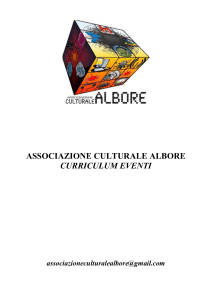 File - associazione culturale albore