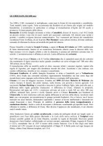 LE CROCIATE (XI-XIII sec)