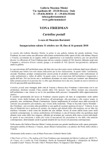 press release ita - Galleria Massimo Minini