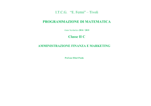 modulo 1. la retta ei sistemi lineari