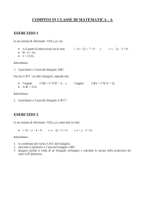 Compito di Matematica 2 A Liceo