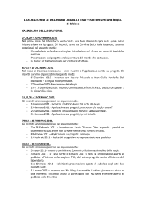programma del laboratorio - Carolina De La Calle Casanova