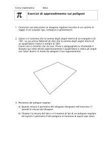 Esercizi di apprendimento sui poligoni - matematica.ch