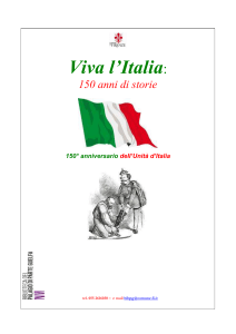 150° anniverario dell`Unità d`Italia