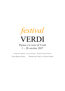 festival VERDI - Comunicati.net