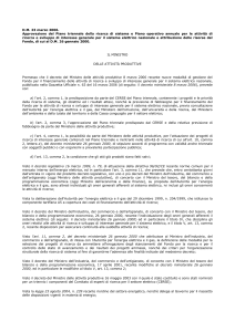 D.M. 23 marzo 2006 - CSEA Cassa per i servizi energetici e ambientali