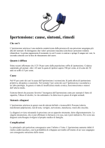 Ipertensione: cause, sintomi, rimedi Che cos`è L`ipertensione