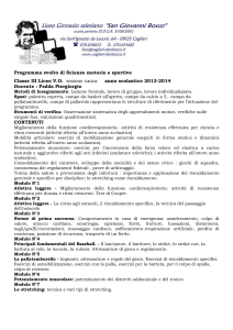 Modulo N°1 - Istituto Salesiano Don Bosco