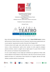 programma ptf17 - Teatri di Pistoia