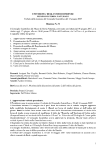 consiglio31 13-06-07 - UniFI - Università degli Studi di Firenze
