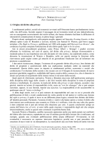 Corso “Informatica e diritto” – a.a. 2010