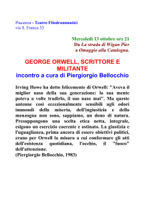 George Orwell, scrittore e militante