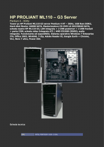 hp proliant ml 110