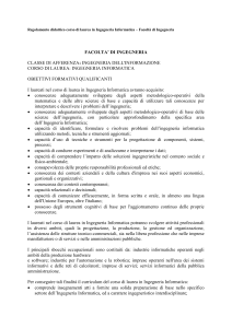 FACOLTA` DI INGEGNERIA