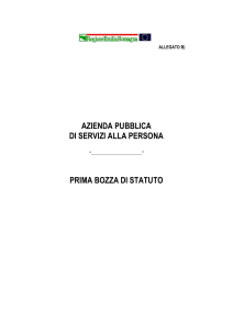 schema statuto asp - Provincia di Modena