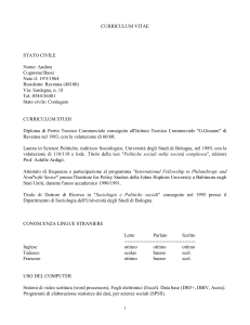 curriculum BASSI - Scuola di Economia, Management e Statistica