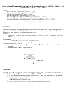 Compito del 6 luglio 2006 con soluzione