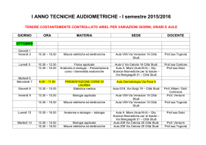 Orari 1 semestre 1 anno (versione in doc)