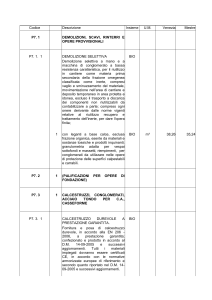 Bioedilizia elenco prezzi in formato word