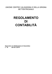 Regolamento di Contabilità