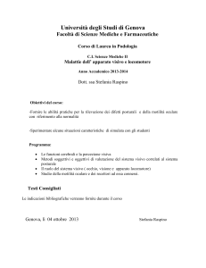 cod. 67361 - Università degli studi di Genova