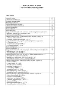 Storia dell`arte contemporanea (12 CFU)