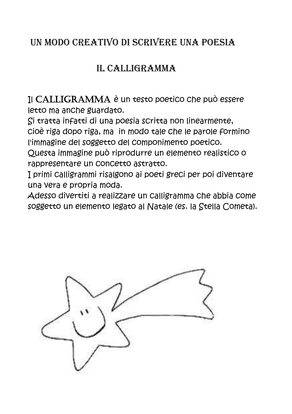 Calligramma Stella Di Natale.Calligramma Languages Dk
