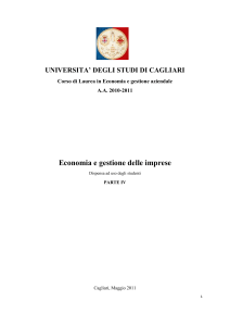 PARTE IV - Università degli Studi di Cagliari