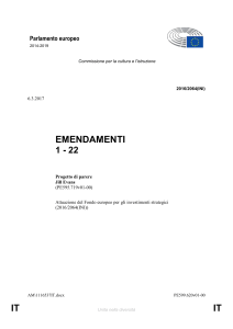 emendamenti 1