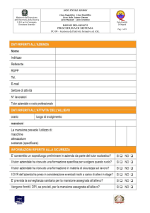 Modulistica PQ09 Alternanza Scuola Lavoro