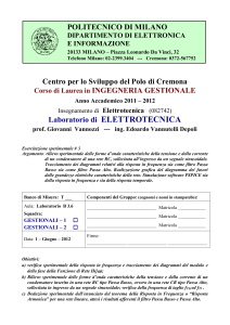 RTF - Politecnico di Milano Sede di Cremona