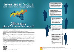 Diapositiva 1 - Regione Sicilia