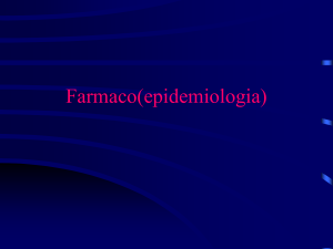 Outline modulo di (Farmaco)epidemiologia