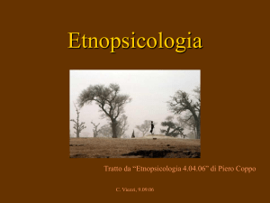 Etnopsicologia - Università degli Studi di Udine