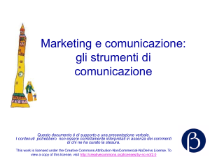 Marketing e comunicazione - Bonucchi e associati srl