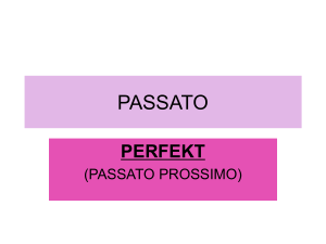 Power Point Passato 2016