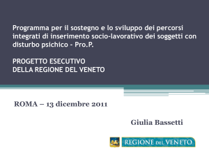 Bassetti_Progetto esecutivo Regione Veneto